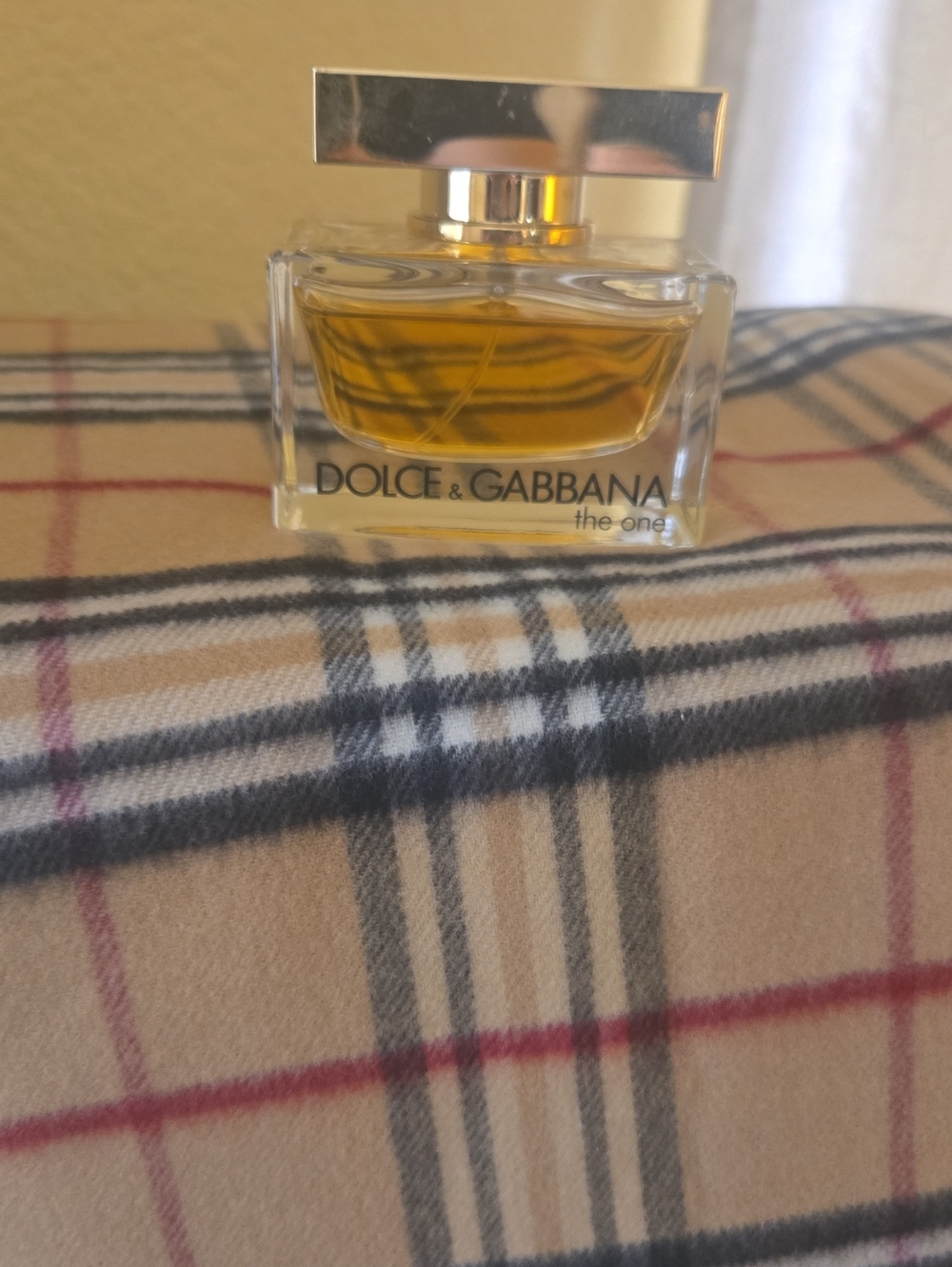 Dolce & Gabbana The One Amber Bottle with Gold Cap 50ml New Without Box